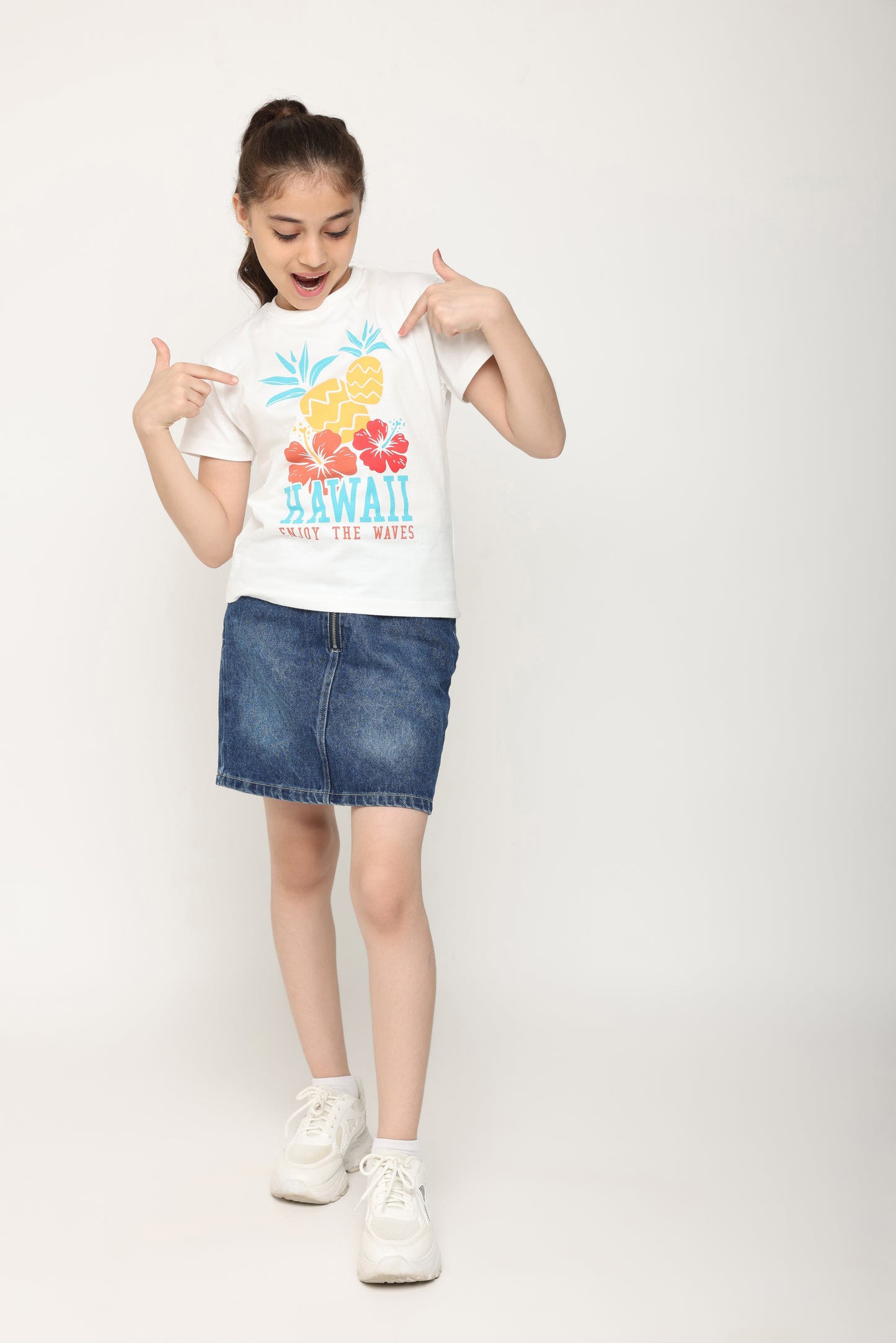 Hawaiian Bliss T-Shirt For Girls