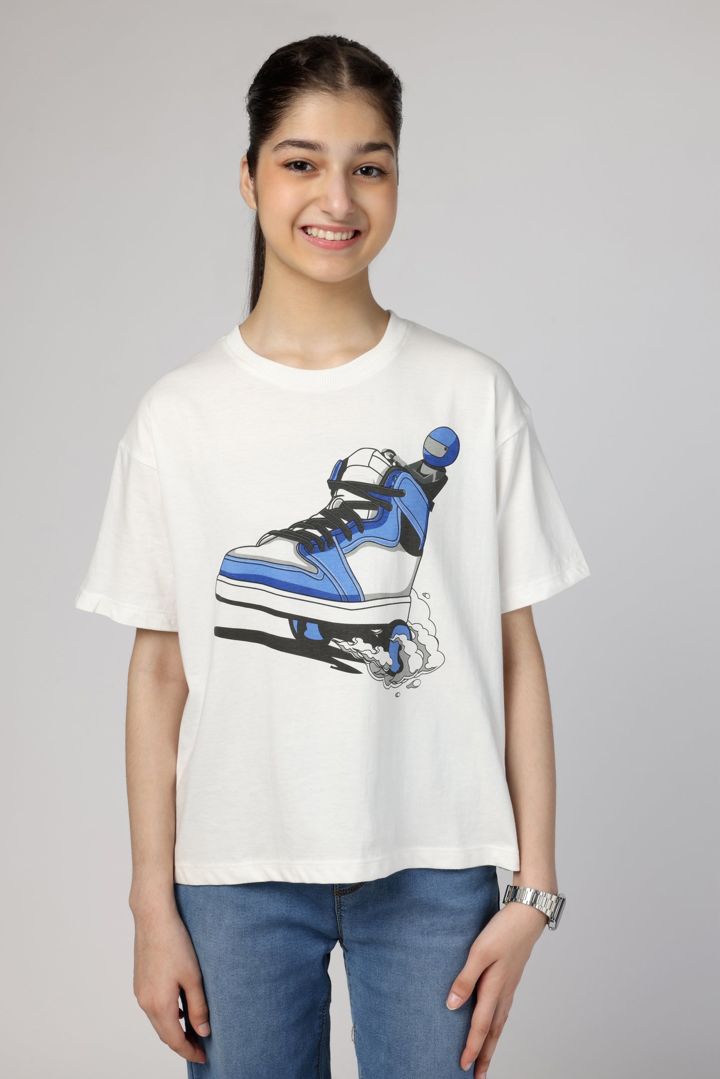 Sneaker Love T-Shirt For Girls
