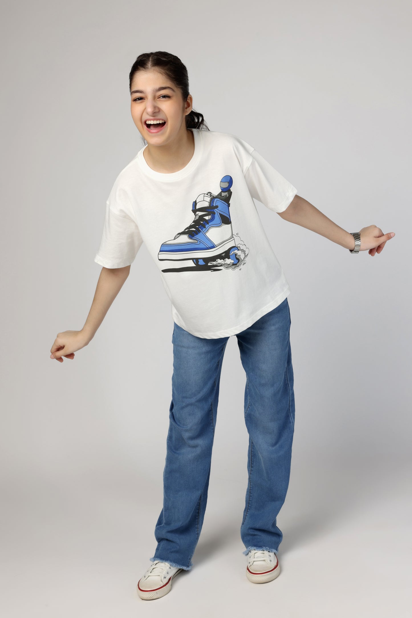 Sneaker Love T-Shirt For Girls