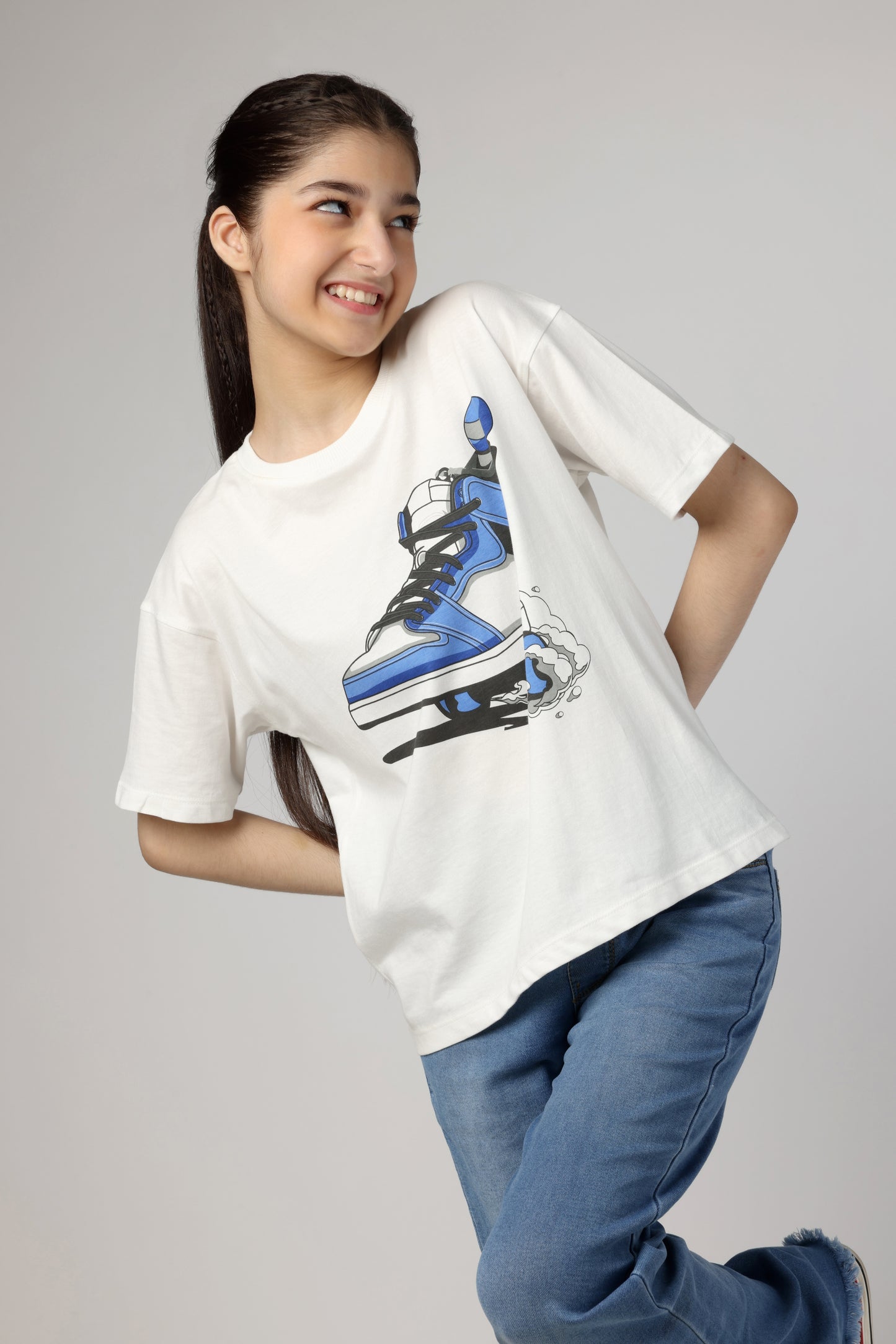 Sneaker Love T-Shirt For Girls