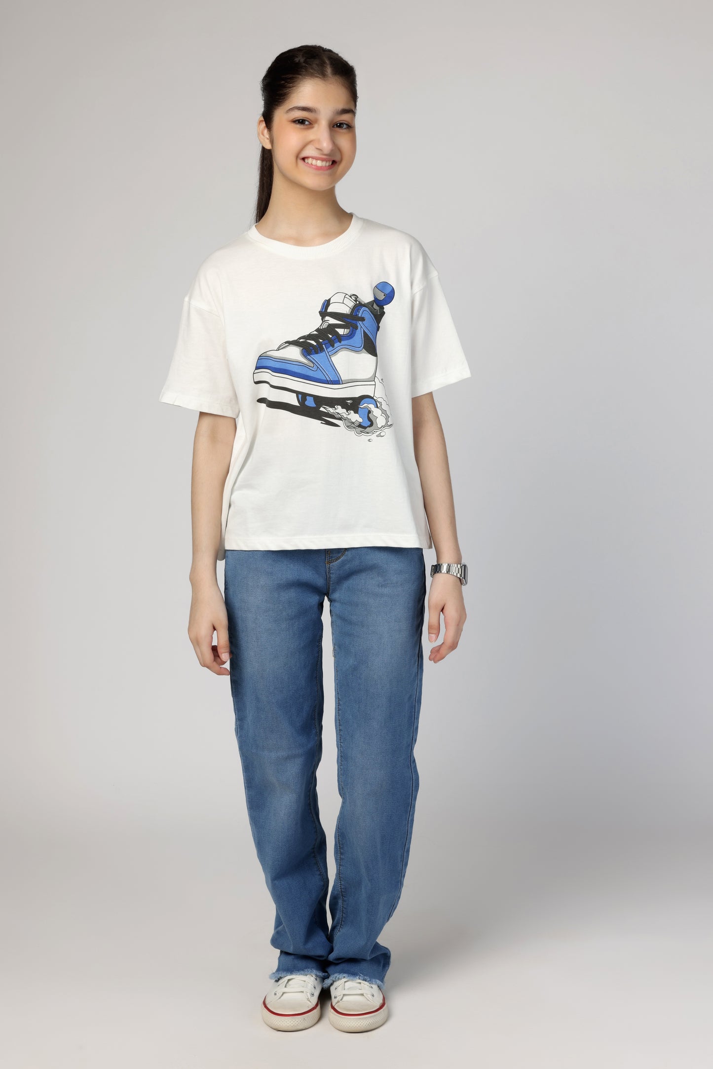 Sneaker Love T-Shirt For Girls