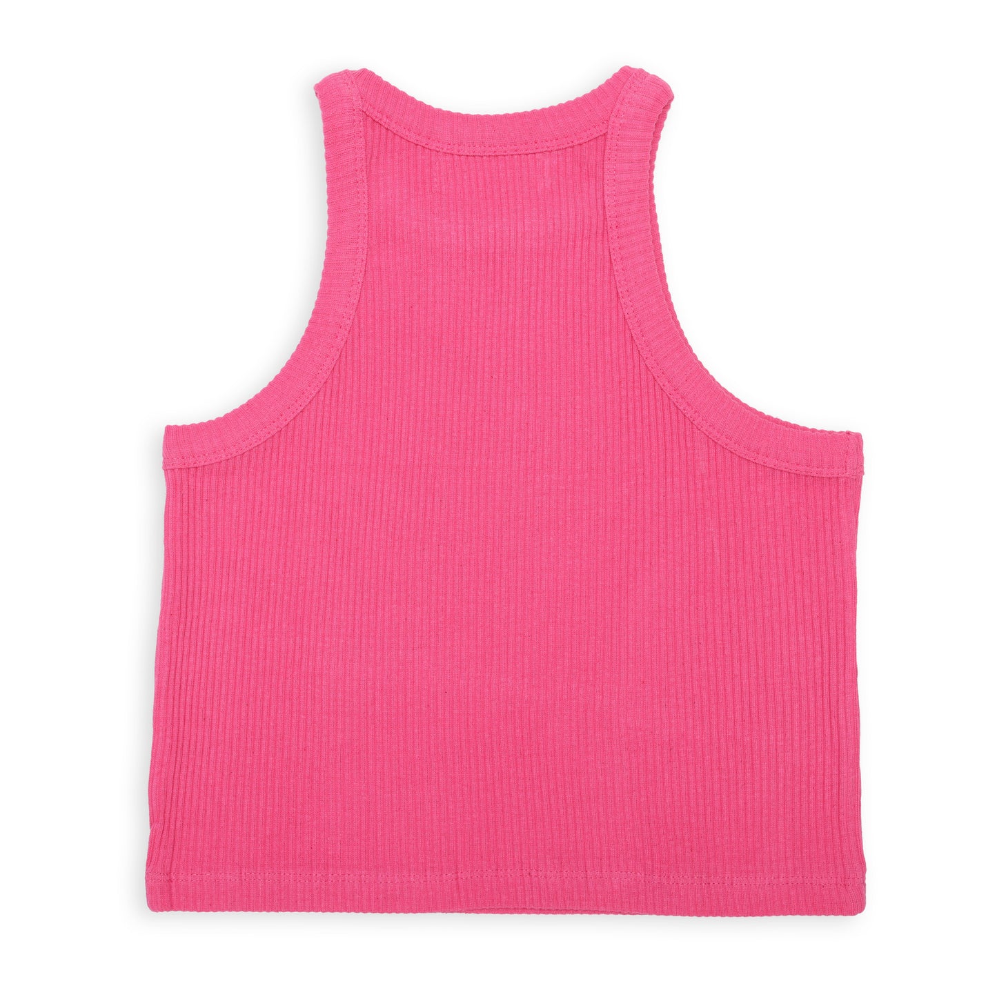 Ribbed Crop Top For Girls - Pack of 2