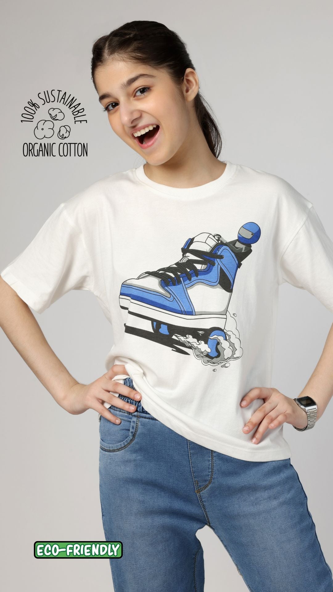 Sneaker Love T-Shirt For Girls