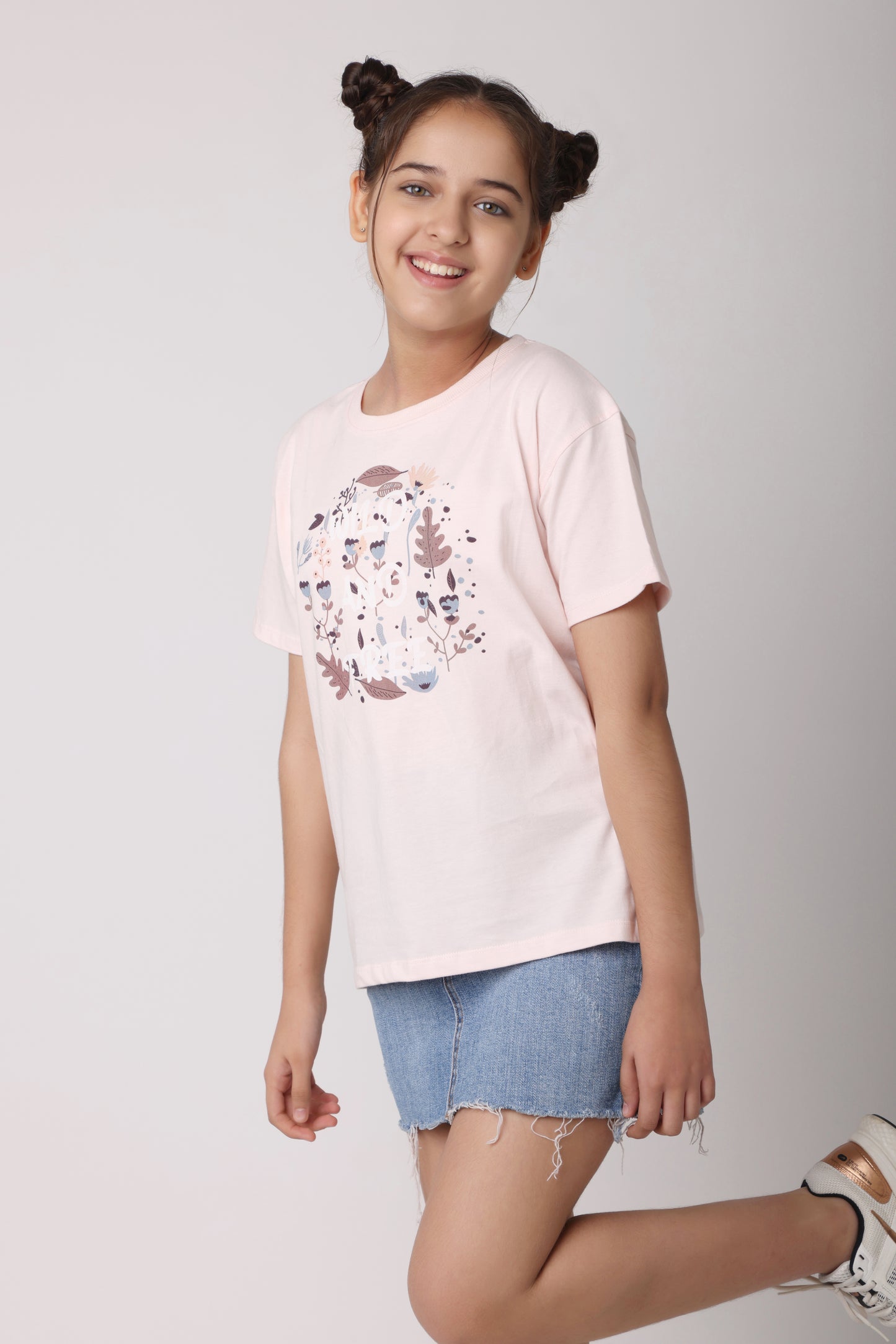 Wild & Free T-Shirt For Girls
