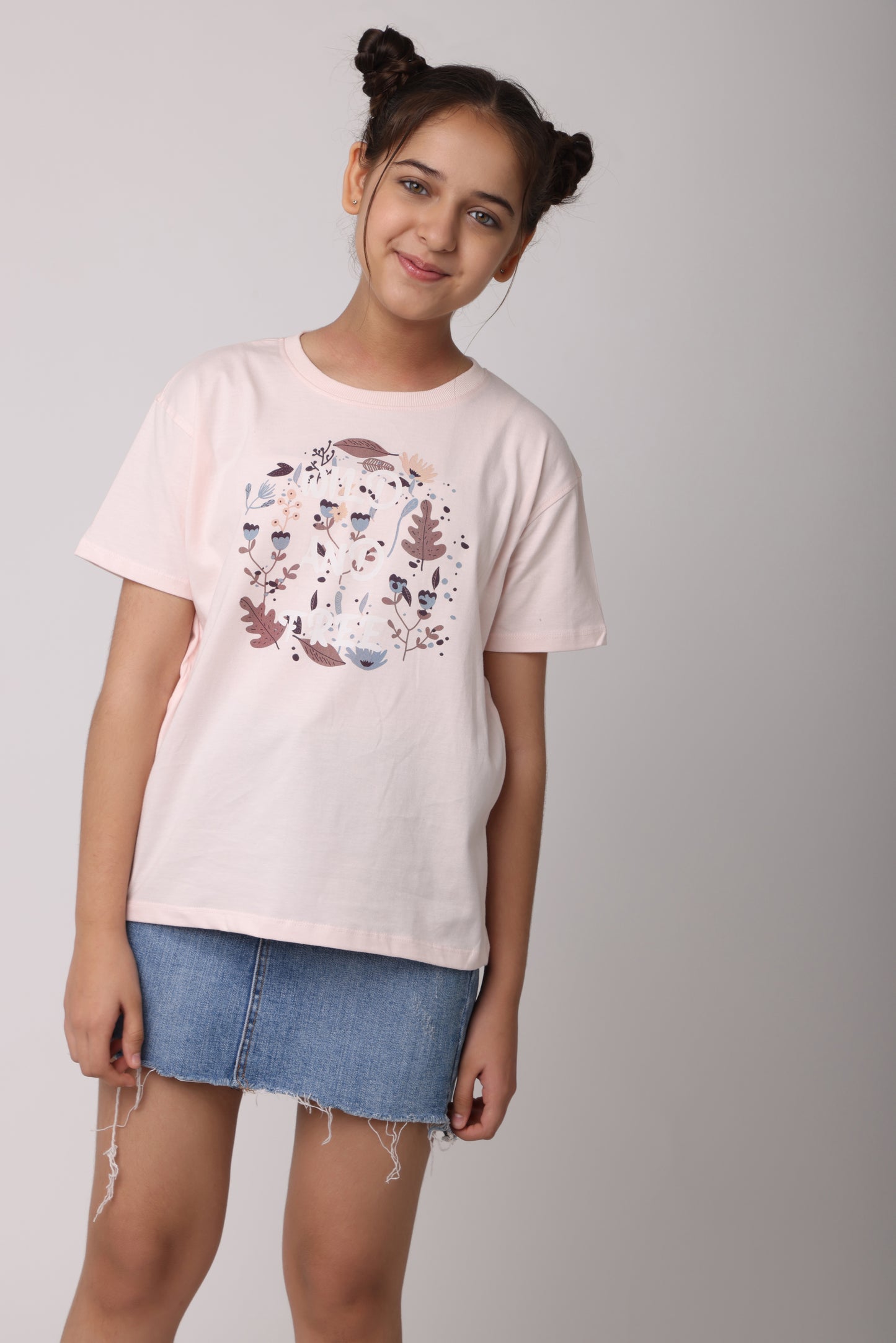 Wild & Free T-Shirt For Girls