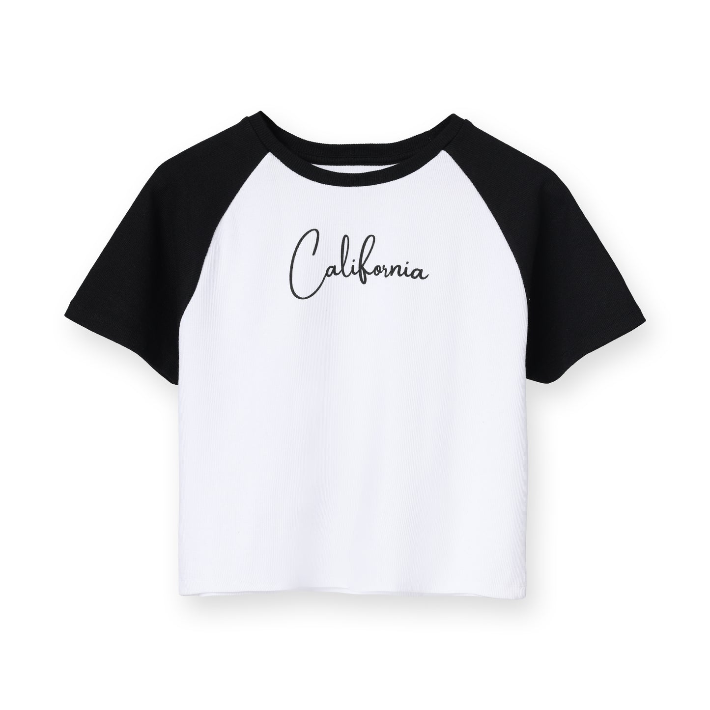 Ribbed Crop Top For Girls
