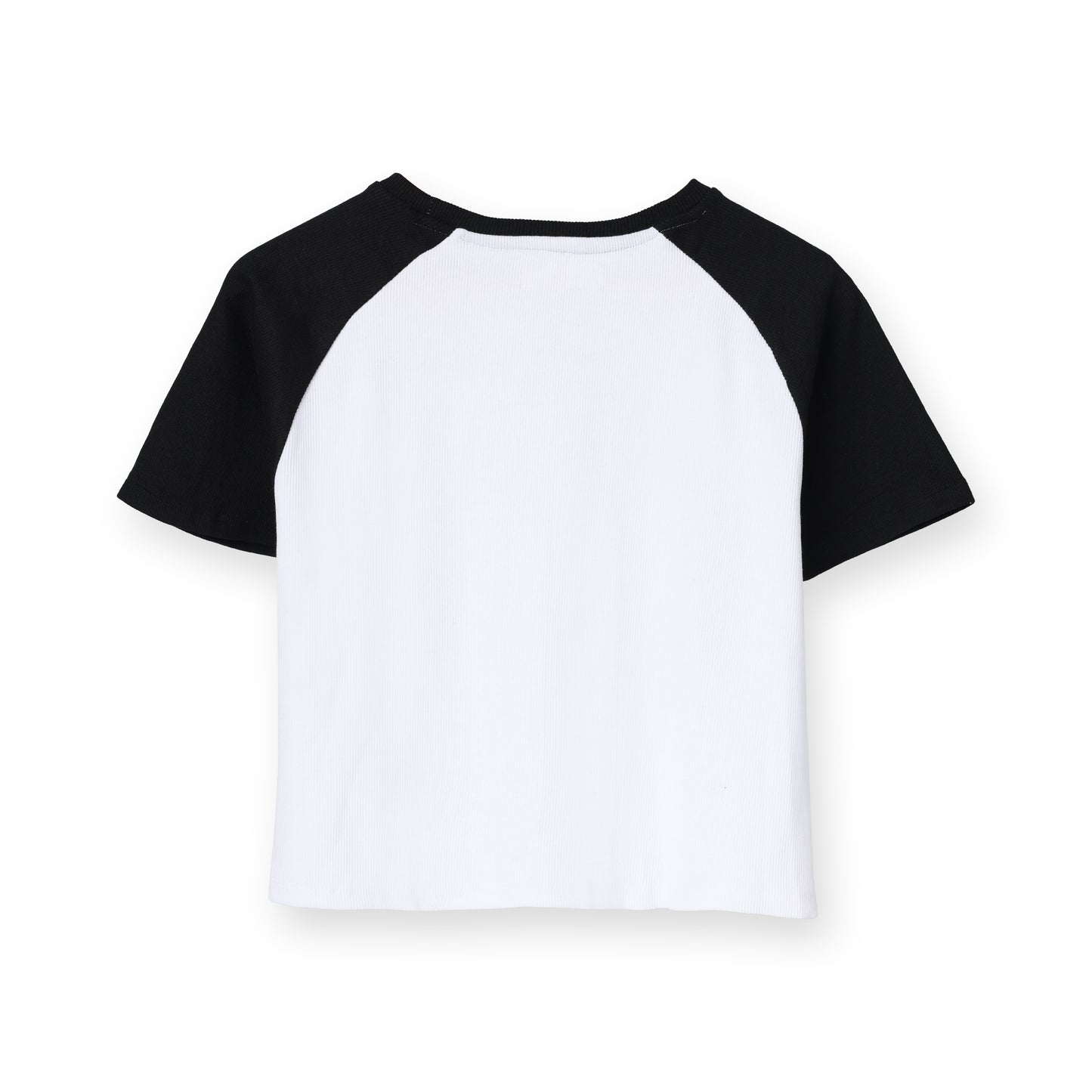Ribbed Crop Top For Girls