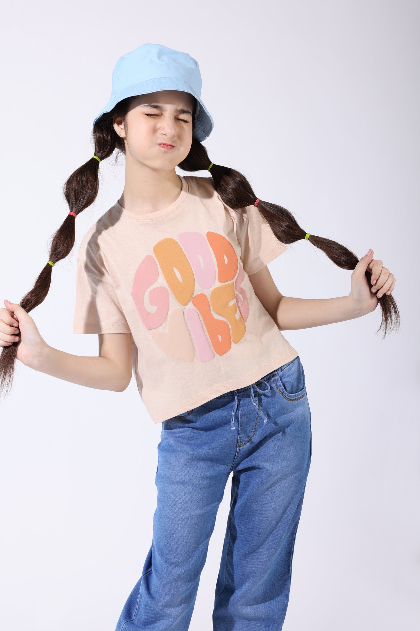 Good Vibes Crop Tee