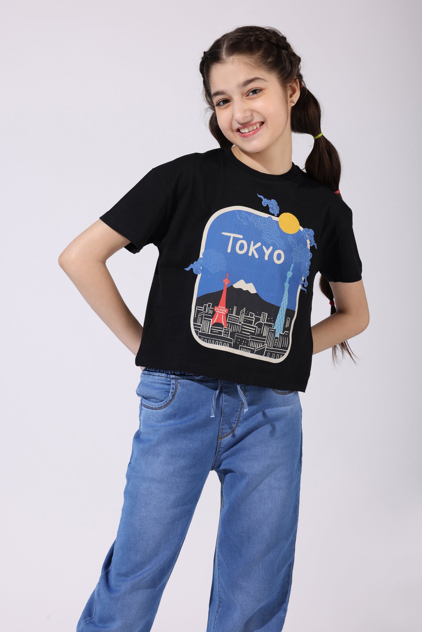 Tokyo Dreams Crop Tee