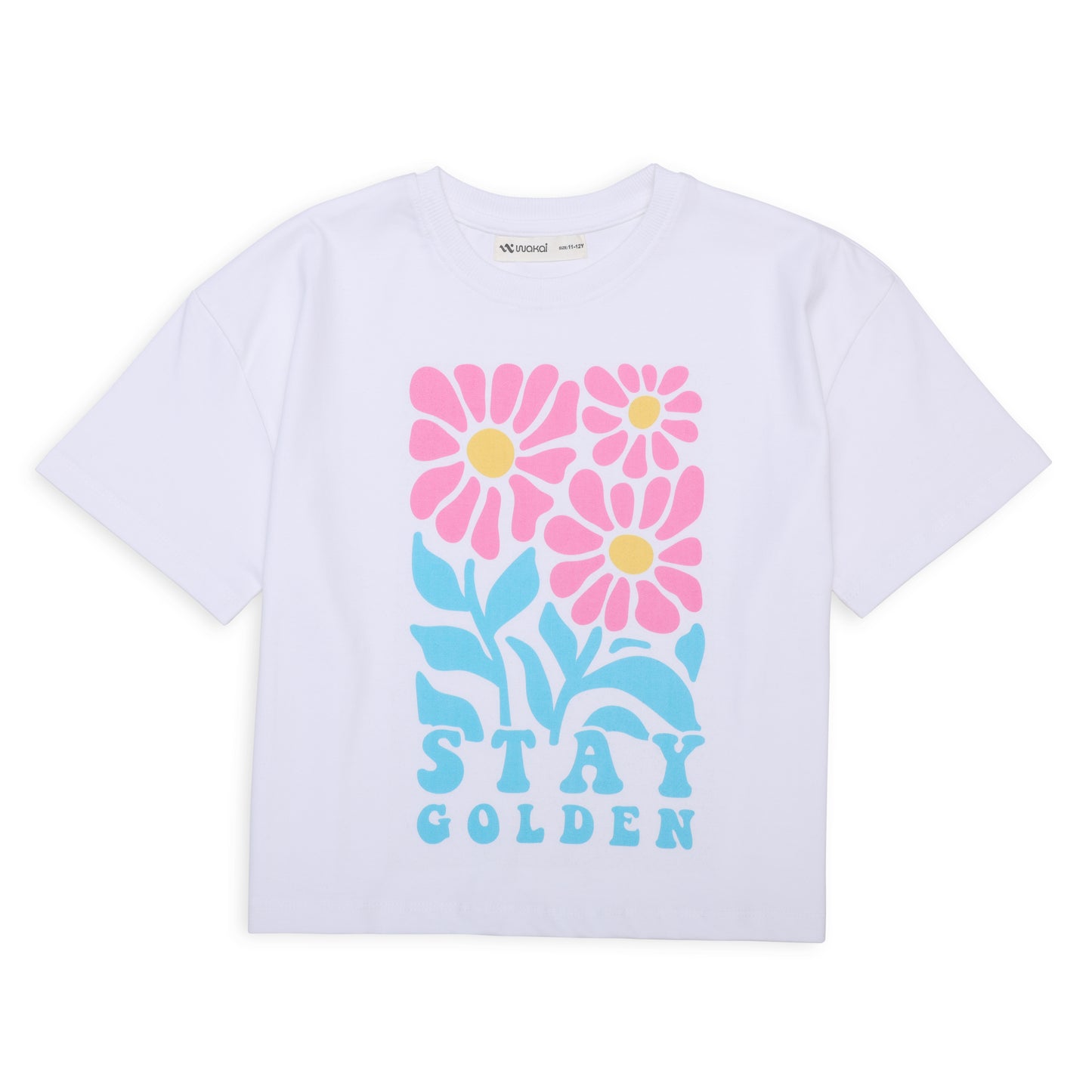 Stay Golden Crop Tee