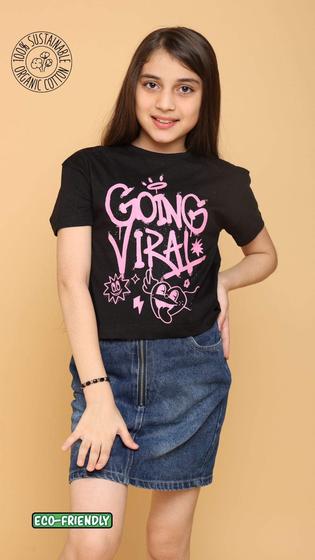 Going Viral Crop Tee