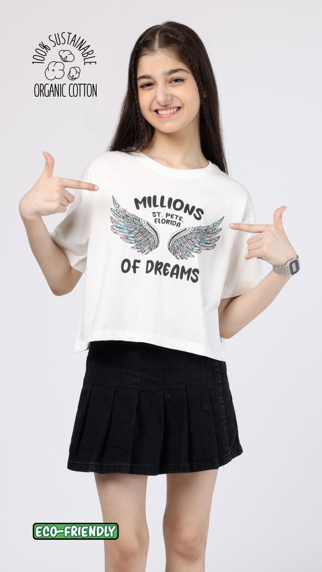 Dreams Crop Tee