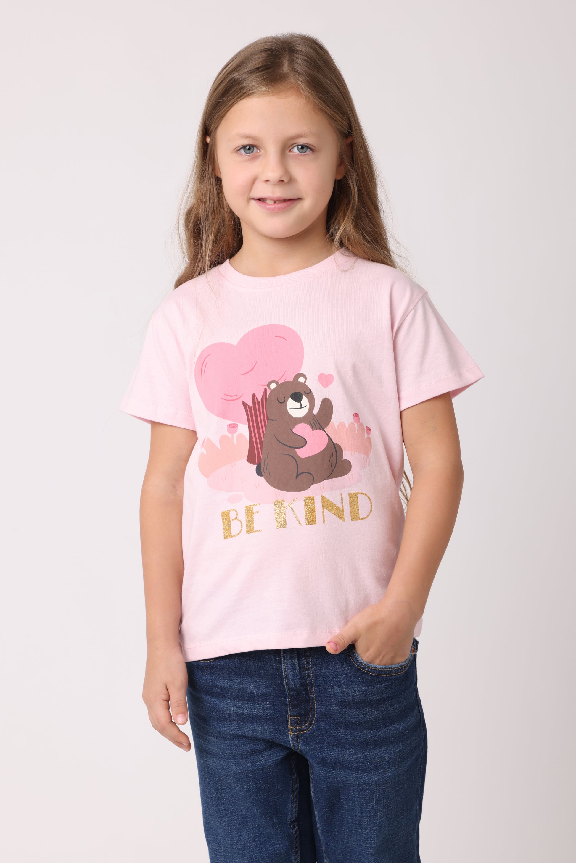 Be KindT-Shirt Girls Organic – Wakai